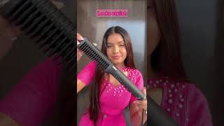 HAIR STRAIGHTENING COMB  BEST AMAZON FINDS [upl. by Short]