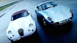 Weismann RoadsterTVR Tuscan Car Review Pt 2  Top Gear [upl. by Aleira]