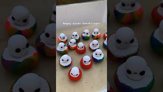 Angry alien hatchlings or cute mushrooms 🍄 lol 😂 kawaiidiy polymerclay kawaiicraft diy [upl. by Alleira]