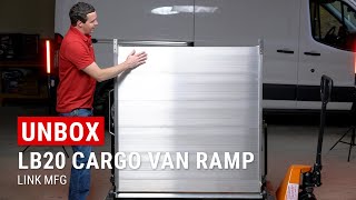 Unboxing Link LB20 Cargo Van Ramp [upl. by Enasus]