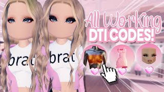 ALL WORKING CODES In DRESS To IMPRESS 🎀⭐ AUGUST Roblox [upl. by Eenwahs]