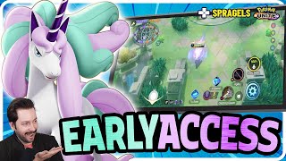 EARLY ACCESS To Galarian Rapidash Truly Crazy  Pokemon Unite [upl. by Gus314]