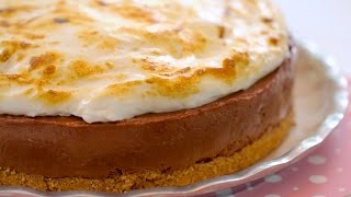 Smore Cheesecake NoBake Recipe  Gemmas Bigger Bolder Baking Ep 72 [upl. by Novart]