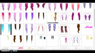 how to make hair extensions on roblox [upl. by Aicilanna]