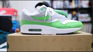 PATTA X NIKE AIR MAX 1 CHLOROPHYLL 20TH ANNIVERSARY [upl. by Hogan]