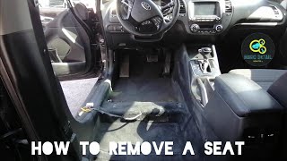 HOW TO REMOVE CAR SEAT [upl. by Yuji53]