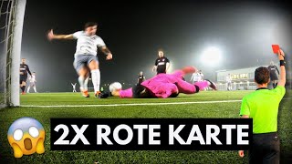 2x ROTE KARTE im KREISLIGA TOPSPIEL😨 SPANNUNG BIS ZUR LETZTEN SEKUNDE PMTV [upl. by Eirrak424]