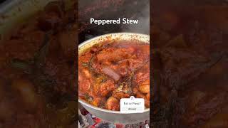 Peppered Stew travelblog food nigerianfood family cooking foodie africanfood love [upl. by Geoffrey]