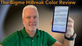 The Bigme HiBreak Color Review  An excellent ultra portable ereader for on the go [upl. by Salohcim799]