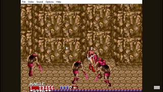 Video Game Glitches 12601262 Golden Axe II Genesis  Annoying Crash Glitches 24 Abridged Ver [upl. by Hsihsa881]