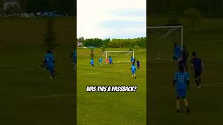 Was this a passbackshorts sundayleague footballshorts soccershorts foul youdecide penalty [upl. by Lavro]