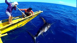 NapakaMATINDING Hilaan Talaga Kapag NAPAKALAKI ng HULEng Isda Handline fishing of giant swordfish [upl. by Meares]