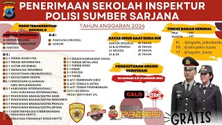 PENERIMAAN SIPSS POLRI TAHUN 2024 INI SYARATNYA  penerimaanpolri penerimaanpolribetah polri [upl. by Damahom97]