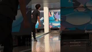 Two handed bowling  Strike [upl. by Llennej]