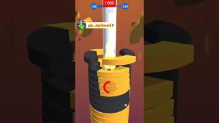 level 1560 happy stack ball game 🎯 totalgaming gaming ballgame games theballgamer shorts [upl. by Chrissie]