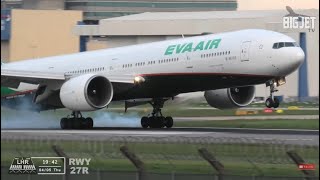 London Heathrow Airport 27R Arrivals 4K [upl. by Angus]