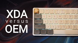 OEM vs XDA Feker Holy Pandas on RK G68 [upl. by Ysteb210]