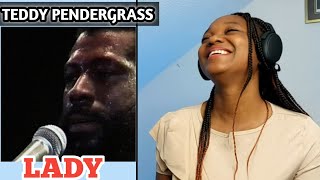 SO MUCH SOUL🎵 Teddy Pandergrass  Lady  reaction [upl. by Benco]