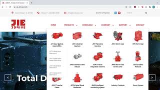 Gearbox amp Gearmotor How to Download a 3D CAD Model from JIE Drives USA [upl. by Sirkin]