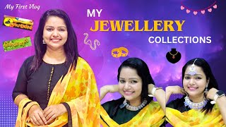 My First Vlog  Jewellery Collection hemalatha [upl. by Damon]