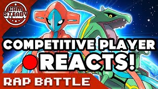 Deoxys vs Rayquaza RAP BATTLE  Pokémon Rap Battle  Cam Steady ft Mat4yo REACTION [upl. by Vin310]