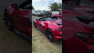 Red Mist C8 Corvette Z06 Sounding AMAZING at Corvettes at Carlisle [upl. by Aryad]