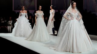 Nicole Milano Bridal Spring 2023  Barcelona Bridal Fashion Week [upl. by Aihsekat323]