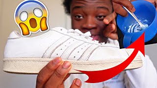 LE SECRET POUR AVOIR DES CHAUSSURES BLANCHES  Nike air force 1 JordanYeezy [upl. by Eelannej]