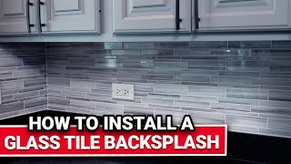 How To Install A Glass Tile Backsplash  Ace Hardware [upl. by Appledorf]