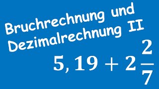 Druchrechnung mit Dezimalrechnung Teil II  Mathe 6 Klasse  Gymnasium Bayern [upl. by Akehsyt942]