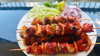 Chicken Tikka Recipe  Tandoori chicken tikka recipe  Chicken Tikka recipe without oven and tandoor [upl. by Neirol]