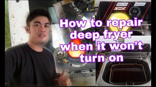 How to repair deep fryer [upl. by Neyut941]