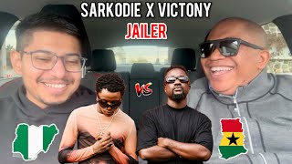 Sarkodie  Jailer ft Victony Reaction GHANA VS NIGERIA  HAPPY BIRTHDAY VANNY [upl. by Mile]