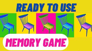 🛁Try this FUN ESL memory game for BEGINNERS INTERMEDIATE Furniture Edition No PREP [upl. by Dauf54]