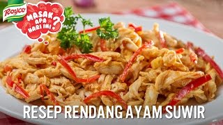 Resep Rendang Ayam Suwir [upl. by Val]