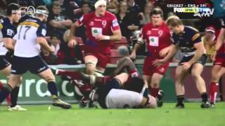 Queensland Reds Radike Samo Highlights Package [upl. by Holmun610]