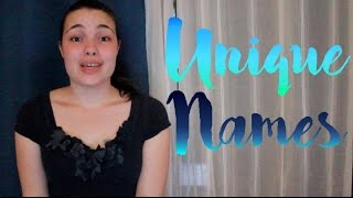 Unique Rare amp Uncommon Baby Names Part 2 [upl. by Namhar]