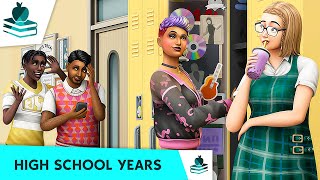 HIGH SCHOOL YEARS FOR THE SIMS 4 PROM PUBERTY DETENTION SNEAK OUT CHEERLEADING CRUSHES😱 [upl. by Ilona]