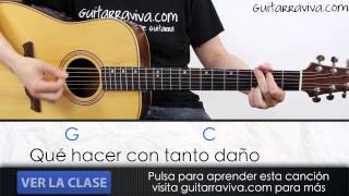 Acordes de CERO de DANI MARTIN guitarra tutorial cover [upl. by Patton135]