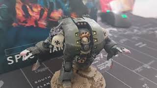 Kitbashed Black Templars leviathan dreadnought [upl. by Dennison377]