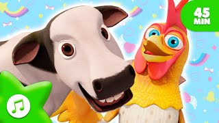 ESPECIAL 🌈 Miguelito El Ternerito de La Vaca Lola 🐮 Canciones Infantiles  La Granja de Zenón [upl. by Sigismund]