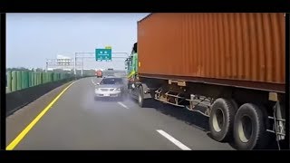 Dashcam Crashes Compilation 2018 [upl. by Anilos287]