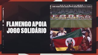 Flamengo apoia Jogo Solidário [upl. by Aissat]