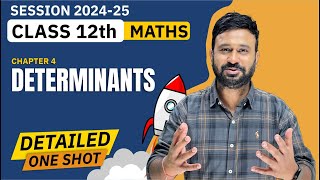 Determinant Detailed One Shot  Class 12 Maths CH  4 Detailed One Shot  VidyaWise [upl. by Forras]