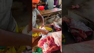 Meat cutting process 😋 Freshmeat meat [upl. by Brine]