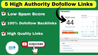 5 High Authority Do Follow Backlinks Sites 2024 Seosmartkey [upl. by Onailime840]