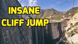 INSANE 120 Foot Cliff Jump BIGGEST DAM JUMP EVER RECORDED [upl. by Thay462]