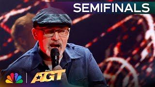 Richard Goodall Sings An INCREDIBLE Cover Of quotEye of the Tigerquot by Survivor  Semifinals  AGT 2024 [upl. by Noval499]