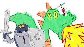 NEW ZIG AND SHARKO  Knights amp Dragons SEASON 4 New episodes  Cartoon Collection for kids HD [upl. by Prudie]