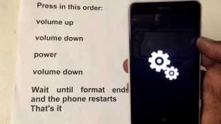 Nokia lumia 625 hard reset [upl. by Jerad]